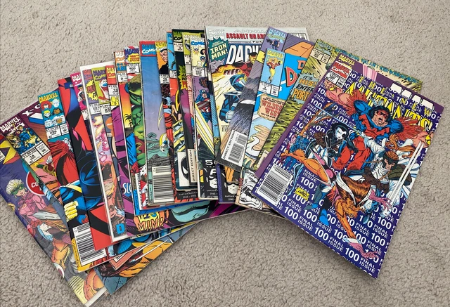 Marvel Comics Lot Of 25 Mixed Issues X-MEN Annual Avengers Namor Darkhawk  READ