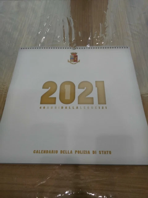 Polizia Di Stato 2021 Calendario Ufficiale Collezione