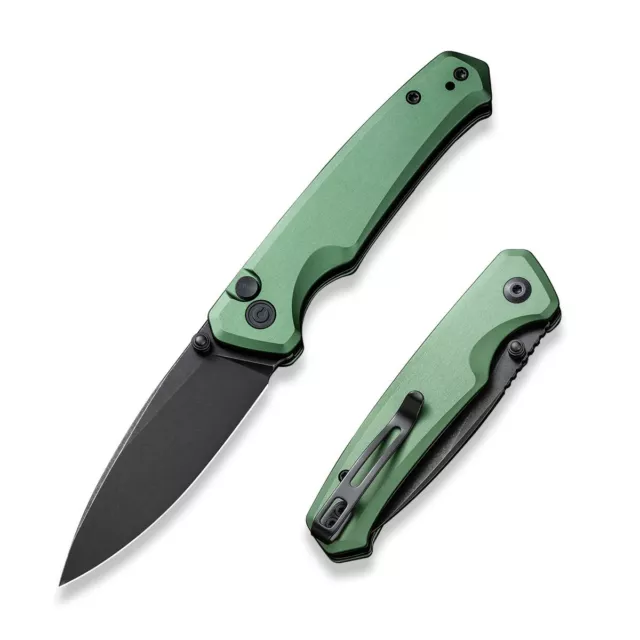 CIVIVI Pocket Folding Knife with Button Lock and Thumb Stud Opener, 2.97"