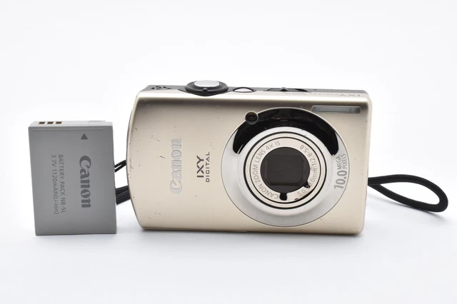 Canon IXY DIGITAL 920 IS シャンパンゴールド Canon IXY DIGITAL 920 IS Gold With 4GB SDHC Card Digital