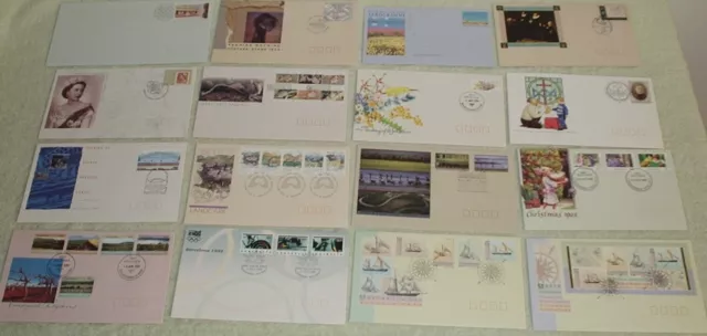 1992 Australian first day covers.