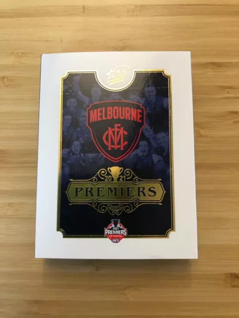 Melbourne Demons Set Of 2021 Afl Grand Final Premier Series Cards -Brand New