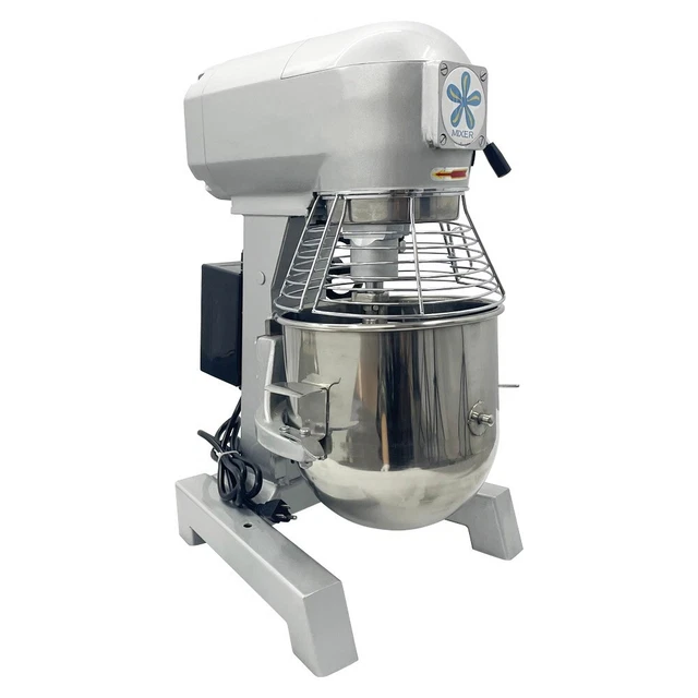 Teig Lebensmittelmixer 3 Gang 450w 10L Bäckerei Mixer Rührer Mischmaschine 9