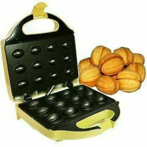 Nuts Oreshki Oreshnitsa Electric Mold Maker Dish Cookie Form Baker 12 pcs Russia