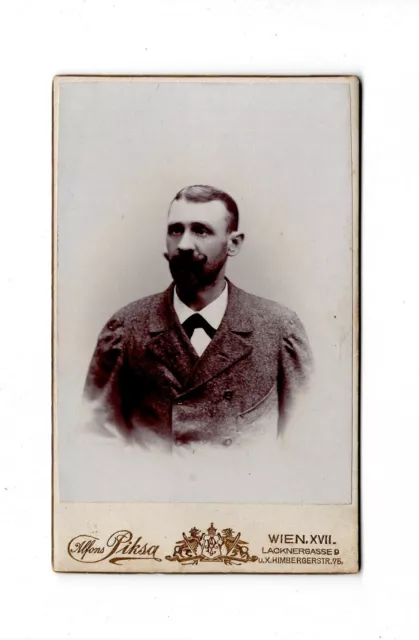 CDV Foto Herrenportrait - Wien 1900er