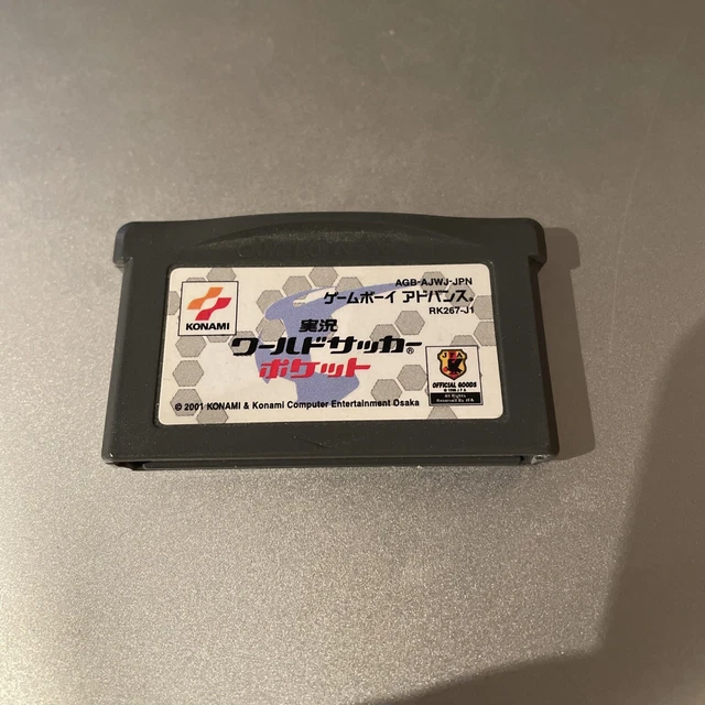 Gameboy Advance JIKKYO WORLD SOCCER POCKET Cartridge Only Nintendo gbac