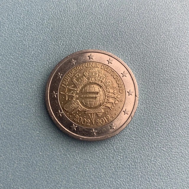 2 Euro Münze Bundesrepublik Deutschland 2002 Bis 2012 Wert 2 EURO MÜNZE Bundesrepublik Deutschland 2002 - 2012 Germany Coin