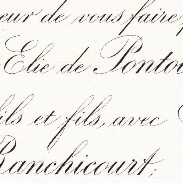 CHARLES ELIE DE PontoiCamus De Pontcarré Villebon 1888 De Ranchicourt