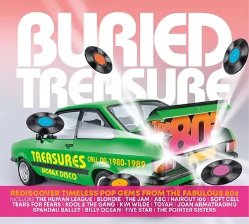 Various Artists Buried Treasure: The 80s  (CD) Box Set
