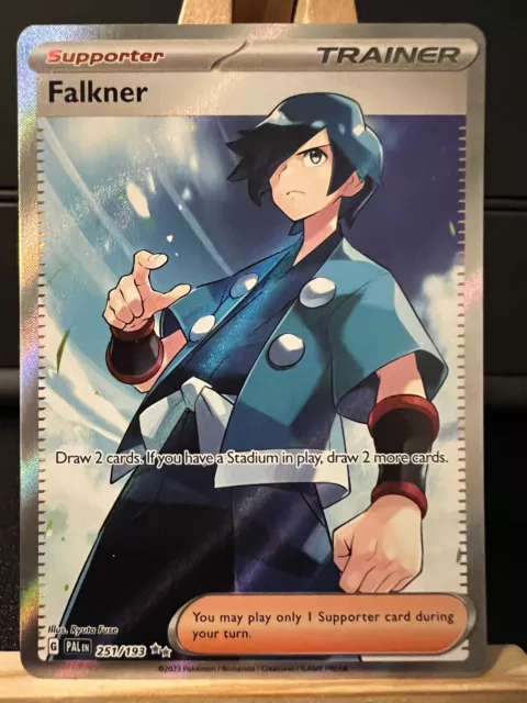 Pokemon Card - Falkner - 251/193 - Paldea Evolved Trainer