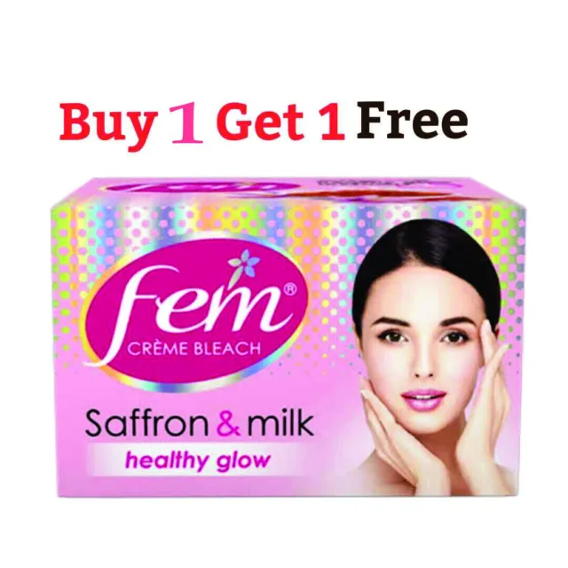 Fem Fairness Naturals Crème décolorante pour la peau au safran Safran et...