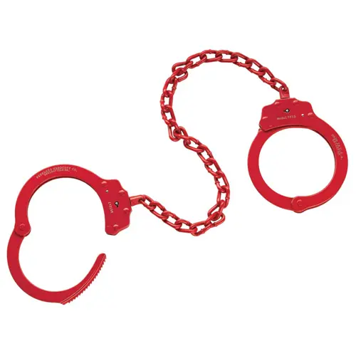 Peerless Handcuff Company 753C Leg Iron Color: Red
