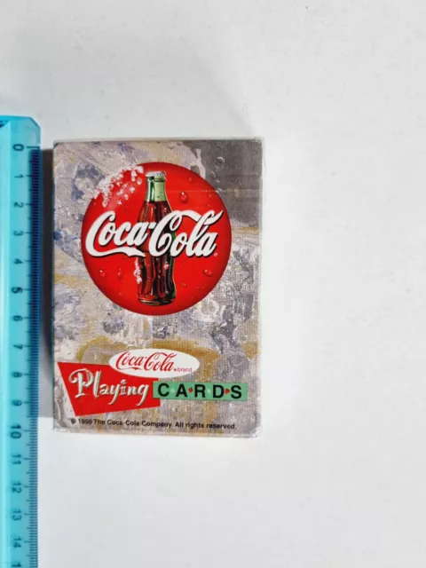 Cards For Game Sealed Coca Cola Poker Vintage Original Playing Card New