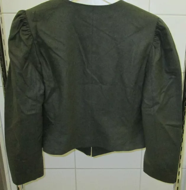 Damen Trachten Jacke Janker grün Gr. 44 von Meico 2