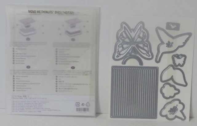 NUEVO Stampin Up MOVE ME THINLITS TROQUELES Sizzix Big Shot