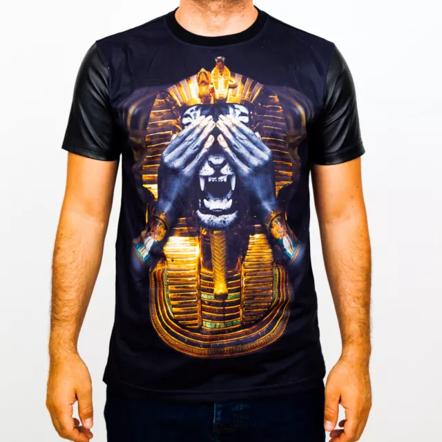 Project X Lion Pharaon T-Shirt Swag Hipster Chemise Last Kings Sixième June