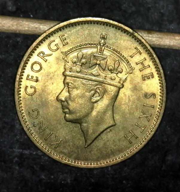 1952 JAMAICA FARTHING - AU/UNC - Great Coin - Free Shipping 001120