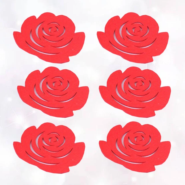 21 Pièces Tasse Porte-Boissons Tapis Sous-Verre En Verre Sous-Verres En