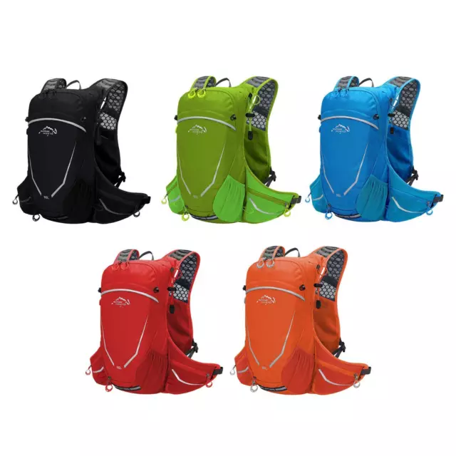16L Hydration Backpack Reflective Adjustable Hydration Pack Running Backpack for