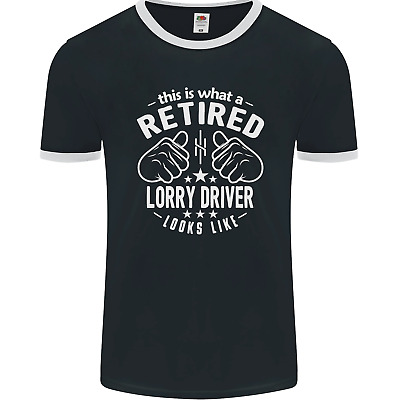 A Retired Lorry Driver Looks Like Mens Ringer T-Shirt FotL