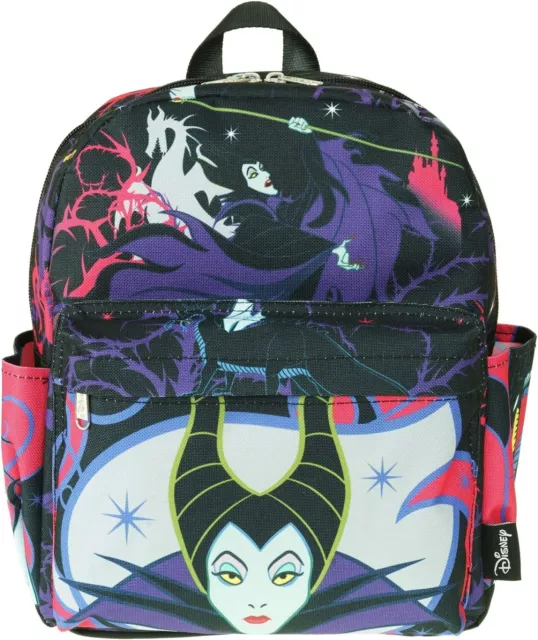 Disney Bruja Malvada 12" Lujo Extragrande Estampado Daypack Backpack Bag