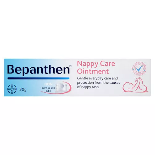 Bepanthen Nappy Care Ointment Baby Diaper Skin Rash gentle Heal Cream 30g