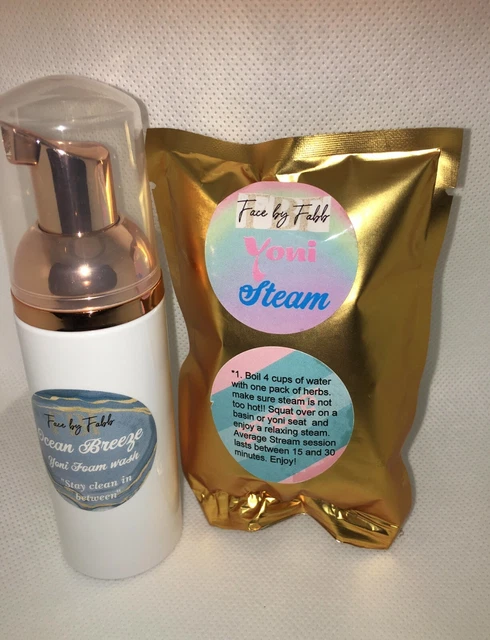 Dúo De Lavado Y Vapor Ocean Breeze Yoni...+