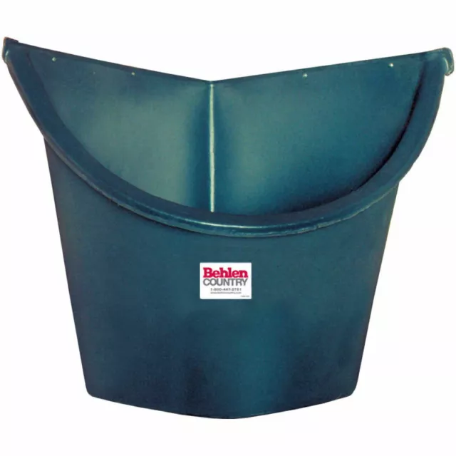 NEW! Utility Poly Corner Stall Feeder With Bottom Drain, 30" From Corner!!