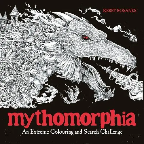 Mythomorphia: Un Extreme para Colorear Y Search Challenge (Libros de Colorear)