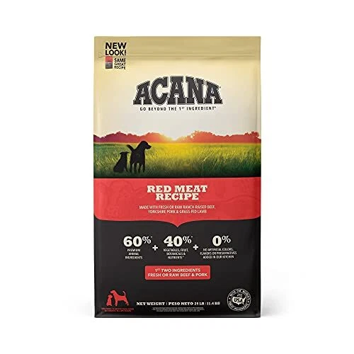 ACANA® Red Meat Recipe Grain-free Dry Dog Food 25 lb