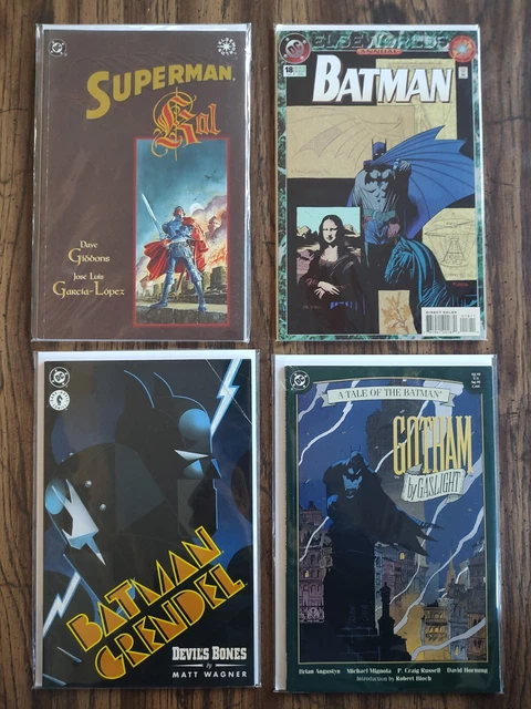 Batman Superman TPB & Annual Lot Grendel Kal Comic Books