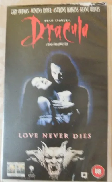 Dracula Love never dies VHS Video Cassette film Gary Oldman