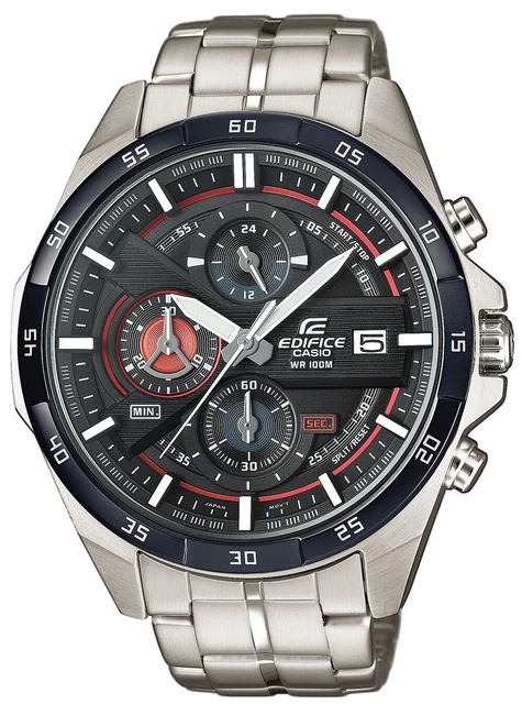 Casio Edifice Orologio Uomo Cinturino Acciaio Inox EFR-556DB-1AVUEF