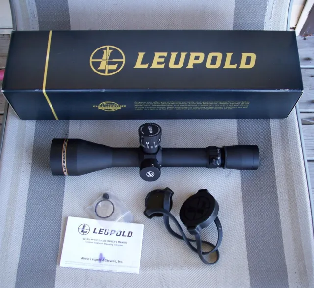 Leupold 172339 VX-3i Riflescope, 4.5-14x50mm, 30mm Tube, FFP/CCH Reticle NOS