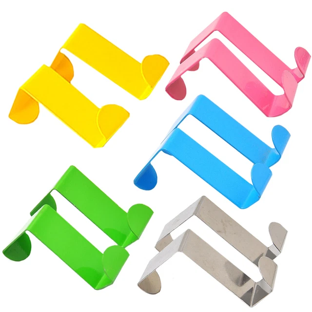10 Pcs Door Back Hooks Stainless Steel Hook The Door Wall Mounted Hooks Clothing