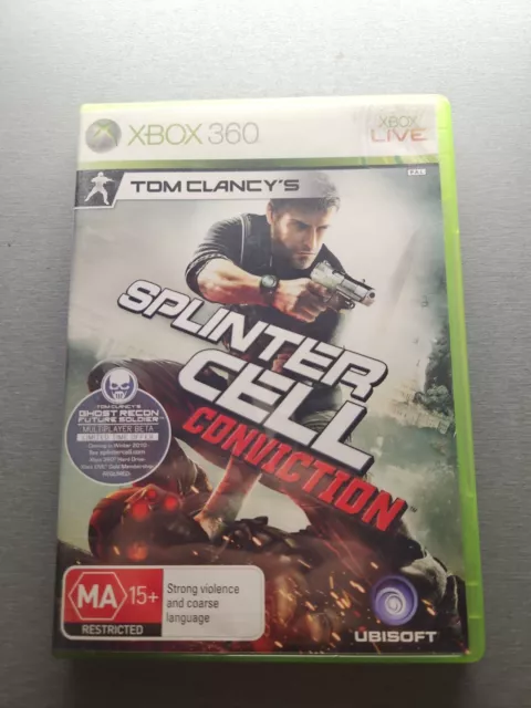 Microsoft Xbox 360 - Tom Clancy's Splinter Cell Conviction - Manual Only