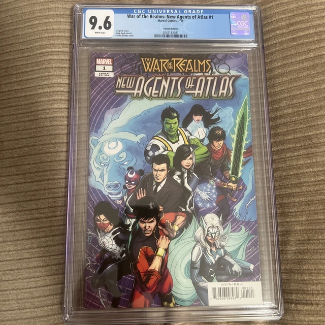War Of The Realms New Agents Of Atlas #1 Zircher Variant CGC 9.6