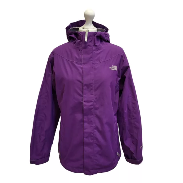 The North Face Hyvent Purple Hooded Jacket Uk Girl's XL PP328
