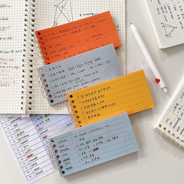 en vrac Note Pad Memo Pad Agenda Mensuel hebdomadaire quotidien à faire Cahier