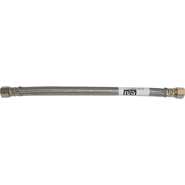 B&K 3/8 In. C x 3/8 In. C x 16 In. L Stainless Steel Faucet Connector 415606