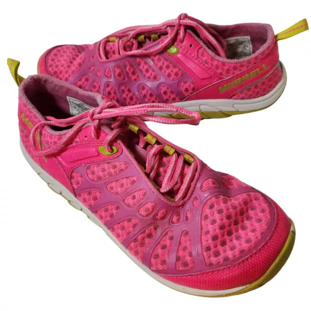 Merrell Women’s Pace Glove Acacia Barefoot Running Shoes Sz 9 Vibram Sole 