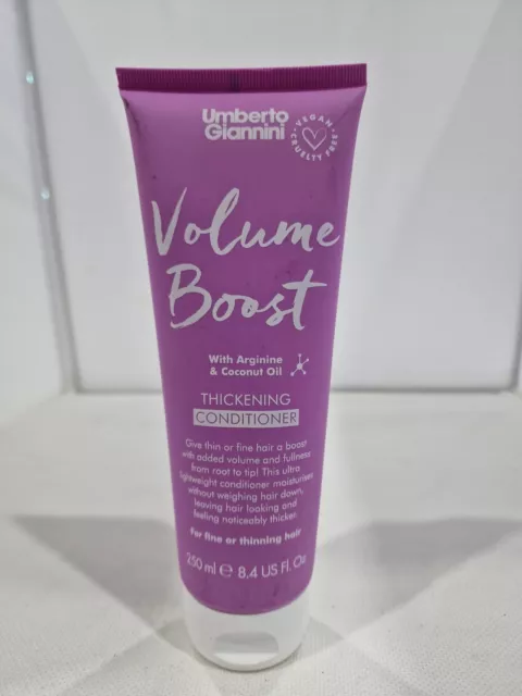 New Umberto Giannini Volume Boost Thickening Conditioner 250ml