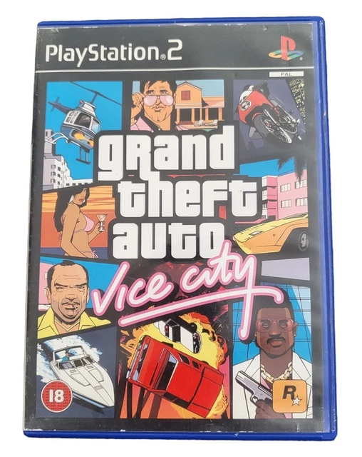 GRAND THEFT AUTO: Vice City (Sony PlayStation 2, 2002) Game Disc Only