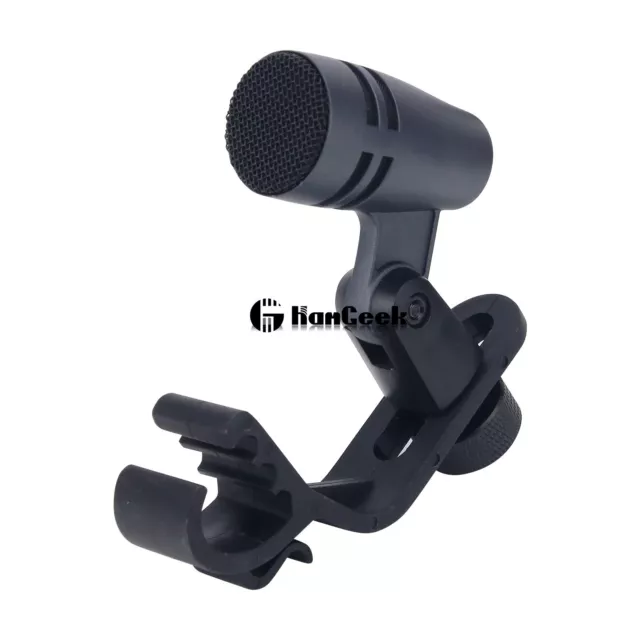 E604 Dynamic Microphone Cardioid Mic Instrument Pickup Mic w/ Clip Arm Mount