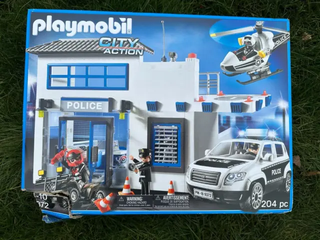PLAYMOBIL 9372 City Action Police Station Playset & Vehicles New Kids Toy  BNIB
