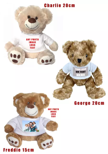 Personalised Teddy Bear, Special Occasion Birthday Gift Choose your Teddy Bear