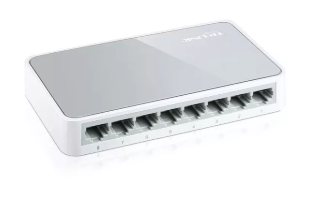 Switch Tp-Link 8 Porte Lan Rj45 10/100 Mbps Tl-Sf1008D