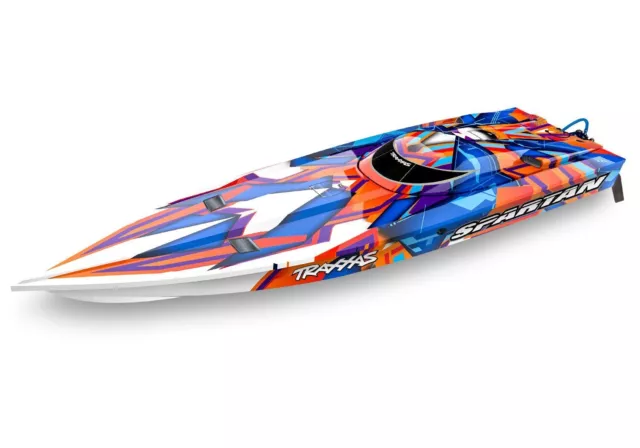 Traxxas Spartan Brushless 36" Boat TQi - ORANGE (Battery & Charger Not Included)