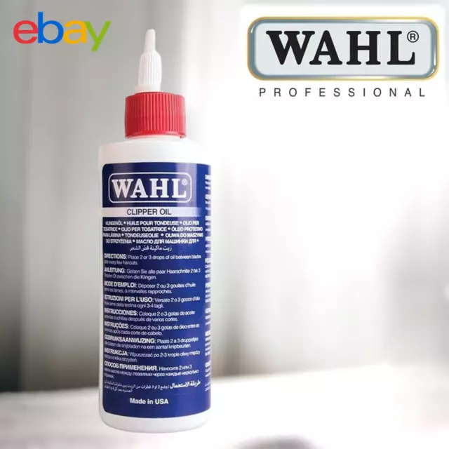 Wahl Clippers oil Electric Hair  Trimmer Shaver Blade Lubricant Lube 4oz Spare