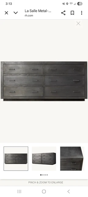 knee length dresses for ladies Rattan, Wood & Metal 3-Drawer Large Dresser Oak (Set of 3)